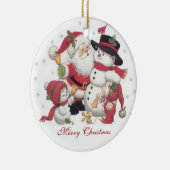 Foto personaliseren keramisch ornament (Rechts)