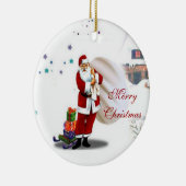 Foto personaliseren keramisch ornament (Rechts)