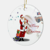 Foto personaliseren keramisch ornament (Links)