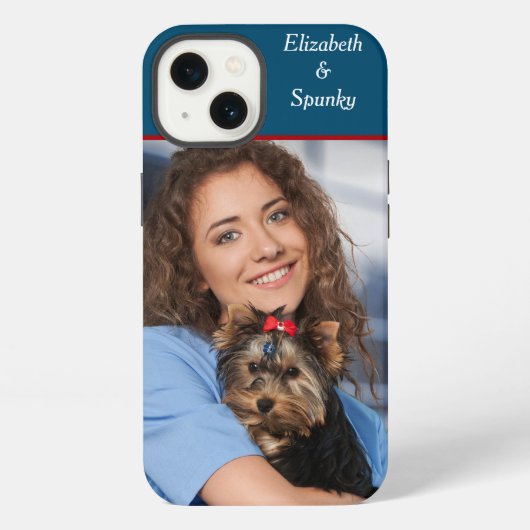 Foto personaliseren op maat iPhone hoesje (Achterkant)