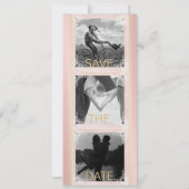 Foto personaliseren Save the Date Kaart (Achterkant)