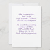 Foto Personalizada 90 Años Fiesta de Cumpleaños Kaart (Achterkant)