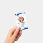 Foto Personeelslogo of QR CODE Beveiliging Badge (Handheld)