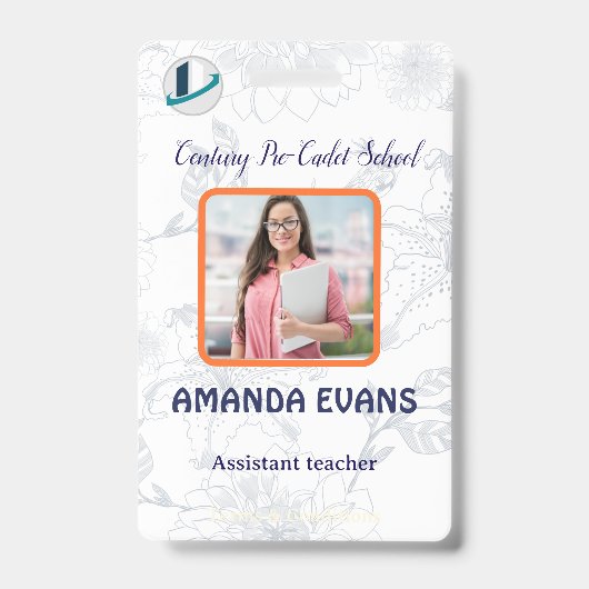 Foto Personeelslogo of QR CODE Beveiliging  Cornsi Badge (Voorzijde)