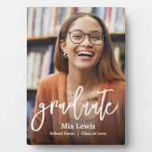 Foto persoonlijk Afstuderen Fotoplaat (voorkant)