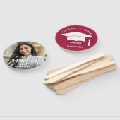 Foto Persoonlijk Afstuderen hand ventilator Handwaaier (Niet-gemonteerd)