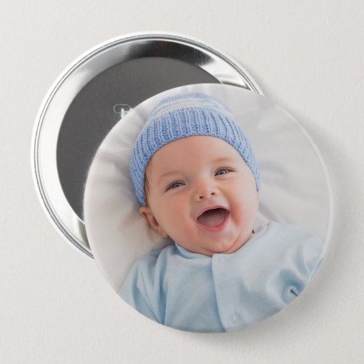 Foto Persoonlijk voeg uw eigen Afbeelding toe Ronde Button 4,0 Cm (Voorkant /achterkant)