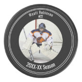 Foto Persoonlijke speler-IJshockey Hockey Puck (Voorkant)