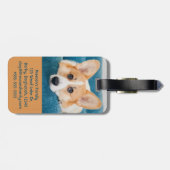 Foto Pet Carrier Label Bagagelabel (Achterkant horizontaal)