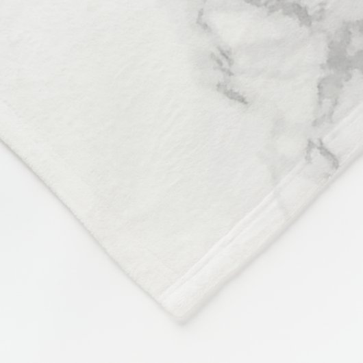 Foto Pet Memorial Keepsake Marble Fleece Deken (Hoek)