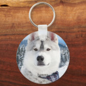 Foto Pet Naam Sleutelhanger (Voorkant)
