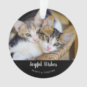 Foto Pet Ornament (voorkant)