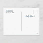 Foto Pet | Santa Paws | Kerst van de kattehond Feestdagenkaart (Achterkant)