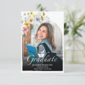 Foto Pharmacy School Afstudeerder Party Enclosure  RSVP Kaartje (Staand voorkant)