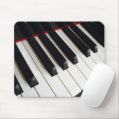 Foto piano-toetsen muismat (Met muis)