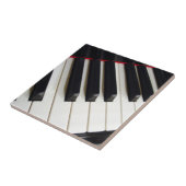 Foto piano-toetsen tegeltje (Zijkant)