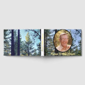 Foto Pine Tree Forest Achtergrond Memorial Gastenboek (Volledig)