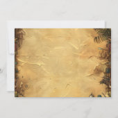 Foto Pirate Thema Verjaardagsfeest Kaart (Achterkant)