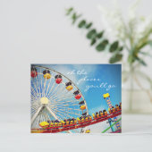 Foto "Places" van het ferris-onderzetter Briefkaart (Staand voorkant)