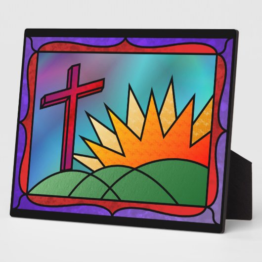 Foto Plaque bij Pasen Fotoplaat (Zijkant)