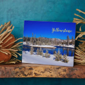 Foto Plaque-Yellowstone Fotoplaat (Zijkant)