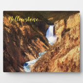 Foto Plaque-Yellowstone-Herfsten Fotoplaat (Voorkant)