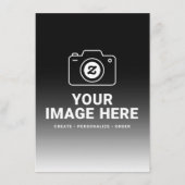 Foto Plus Aangepast Bericht Menu (Voorkant)