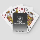 Foto Plus Aangepast Bericht Pokerkaarten (Achterkant)