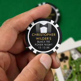 Foto Poker Chips voor een vrijgezellenfeest met zw