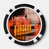 Foto-pokergspel, man poker chips (Achterkant)