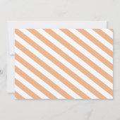 Foto pompoen eerste verjaardag uitnodiging (Achterkant)