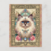 foto Post Kaart Ragdoll Cat (Voorkant)