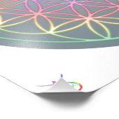 Foto Poster ~ Healing~Energy "Flower Of Life" (Hoek)