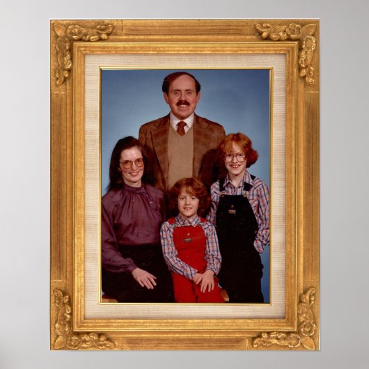 FOTO-poster MET AWKWARD FAMILIE Poster (Voorkant)