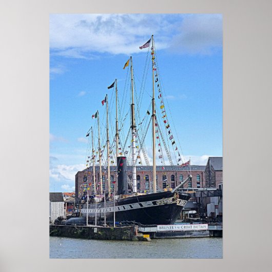 Foto Poster "The SS Great Britain", Bristol (Voorkant)
