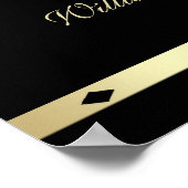 Foto Poster voor 70e verjaardag (Hoek)