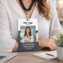 Foto Premium Goud Accent Branding Badge