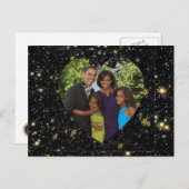 Foto president Obama First Briefkaart (Voorkant / Achterkant)