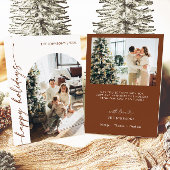 Foto Prettig Kerst Modern Kerstkaart Kaart