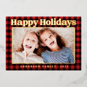 Foto Prettige feestdagen Pset Pattern (Voorkant)