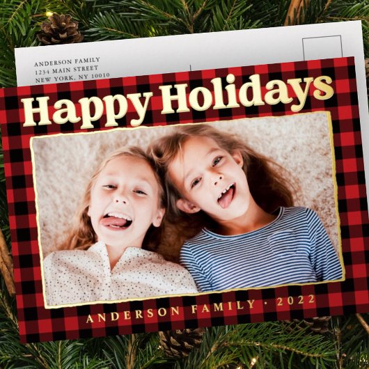 Foto Prettige feestdagen Pset Pattern