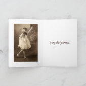  foto Princess Dance Wenskaart Kaart (Binnen)