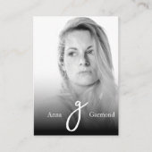 *~* Foto Professional Simple AP31 QR Minimal Visitekaartje (Voorkant)