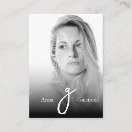 *~* Foto Professional Simple AP31 QR Minimal Visitekaartje