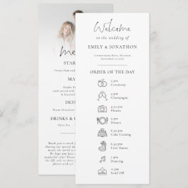 Foto Programma Icoon met Menu Bruiloft