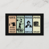 Foto Prop Sign  Party Visitekaartje (Voorkant)