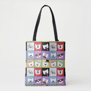 Foto Props Katten Tote Bag