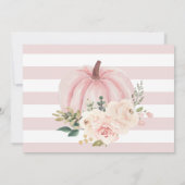 Foto Pumpkin Verjaardag Bedankt Card Kaart (Achterkant)