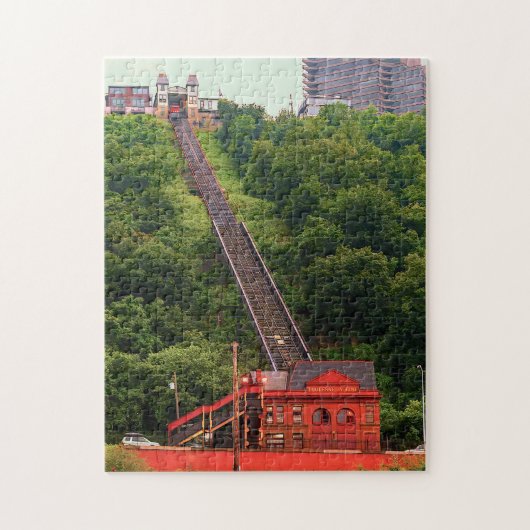 Foto Puzzel Duquesne Incline Pittsburgh (Verticaal)