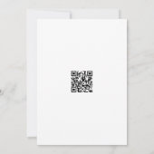Foto & QR-code Bachelor Weekend Kaart (Achterkant)